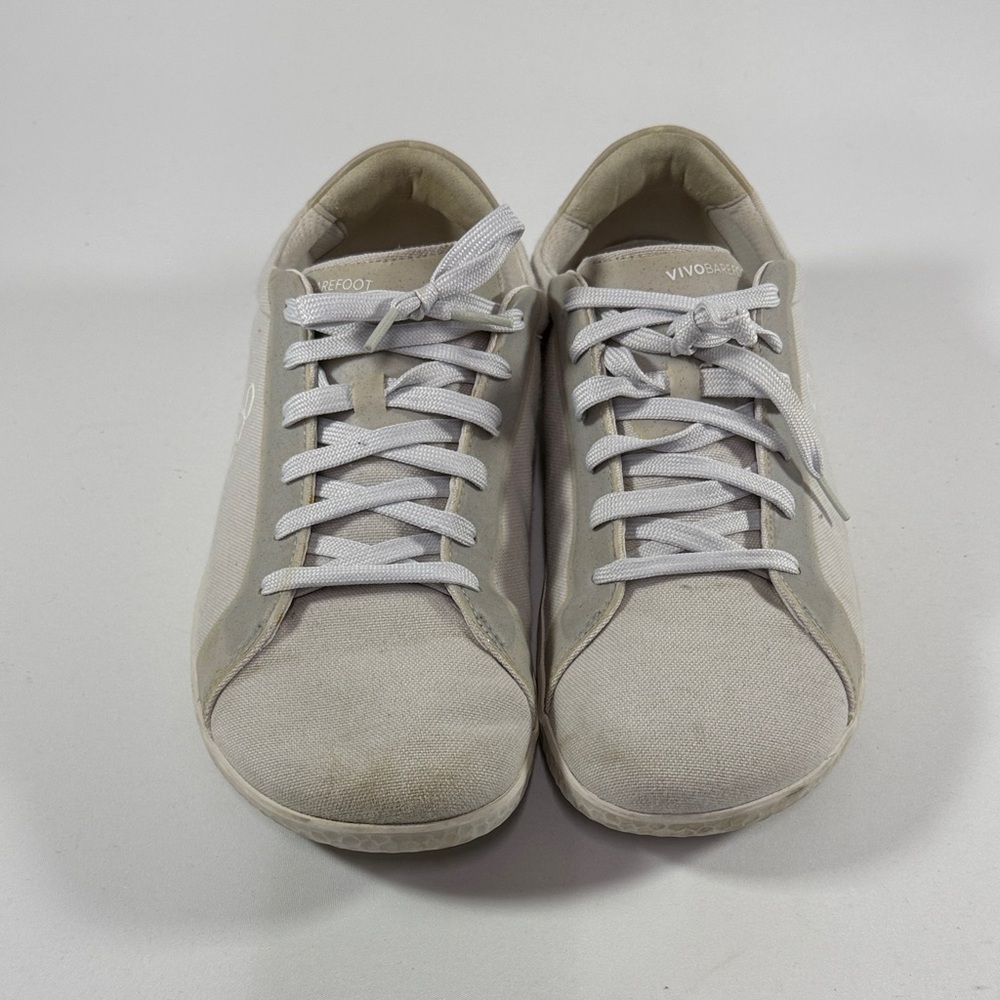 Vivo casual low-profile sneakers in light gray and white - Picture 2 of 9